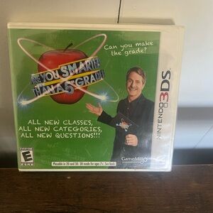 Nintendo 3DS Game - Are You Smarter Than a 5th Grader? Green Cover